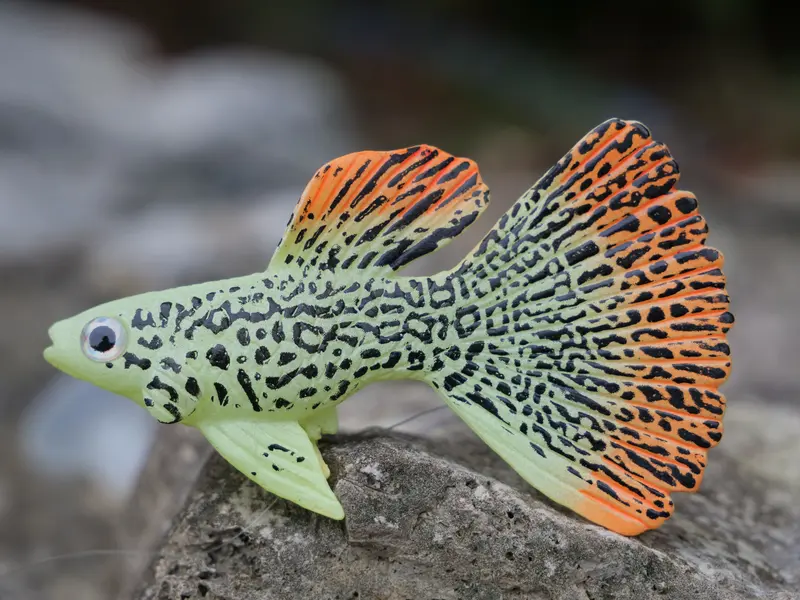 Guppie aus Kunstoff